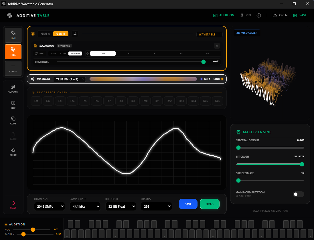 AWG Main Interface