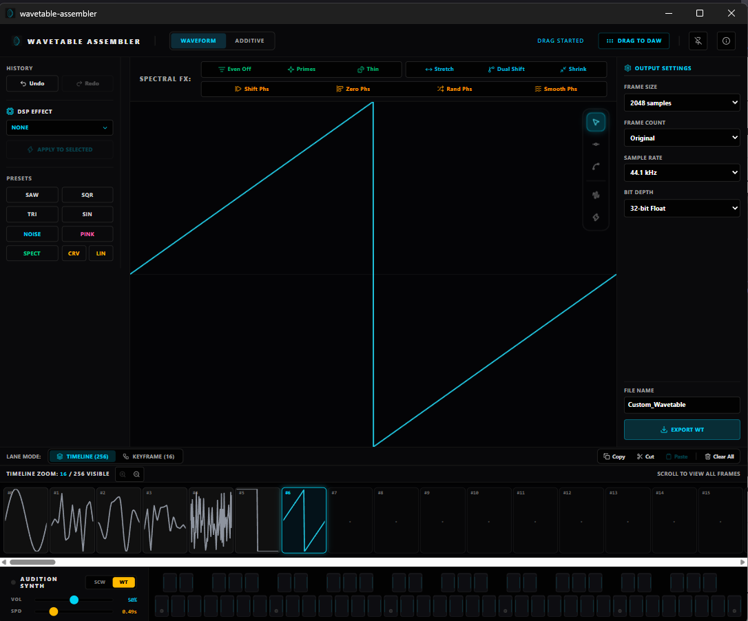 Timeline Mode