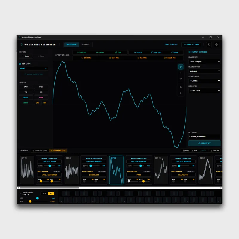 Wavetable Assembler